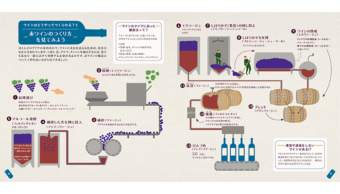 大人のためのワイン絵本