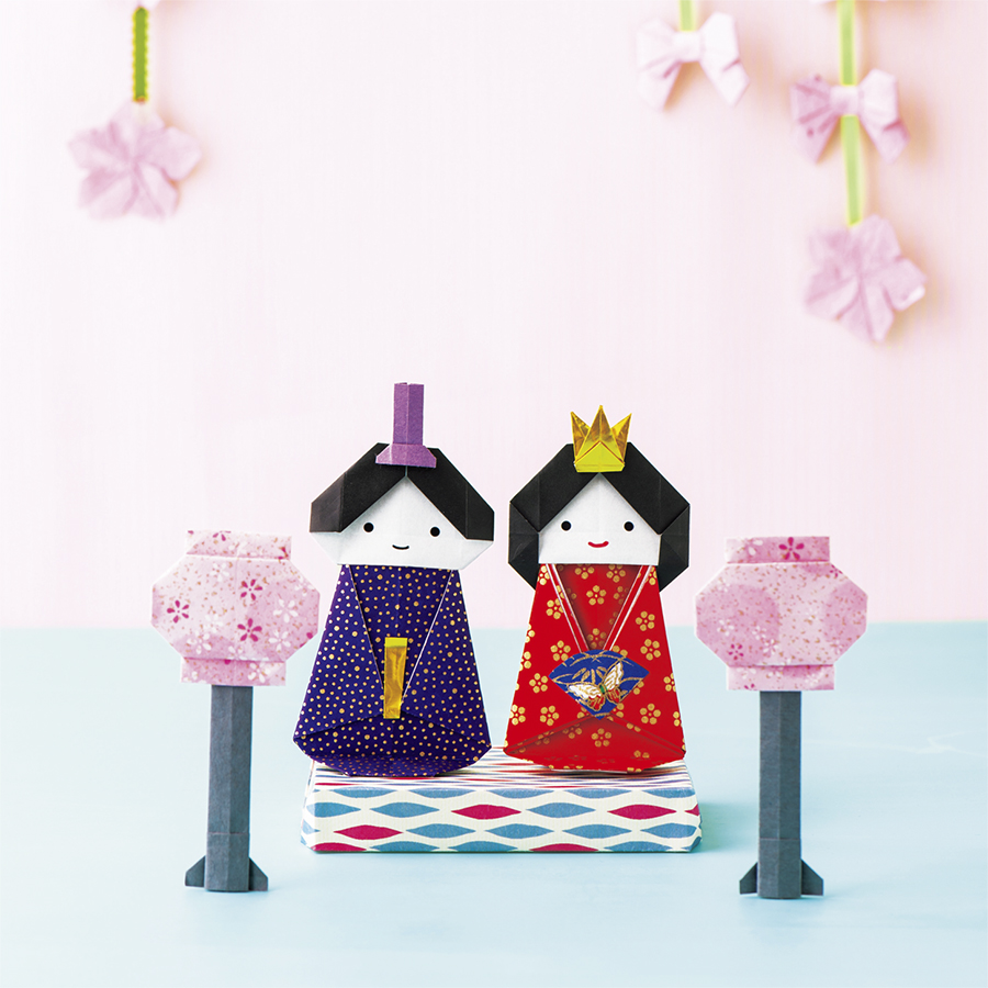 みんなでいっしょにつくるのもたのしい ひなまつりのおりがみかざり カミキィさん つくりら 美しい手工芸と暮らし