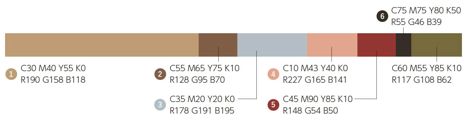 ゴブラン　配色イメージ