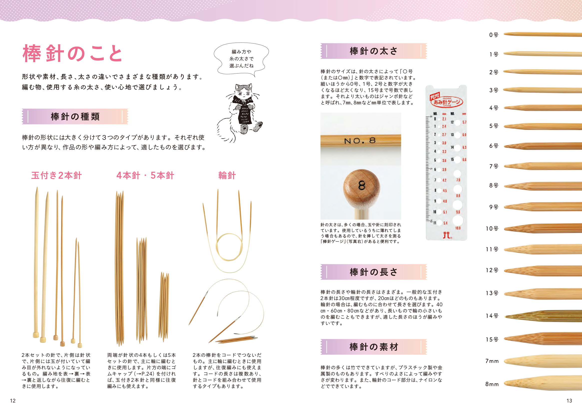 棒針編みの編み図が読めるようになる本