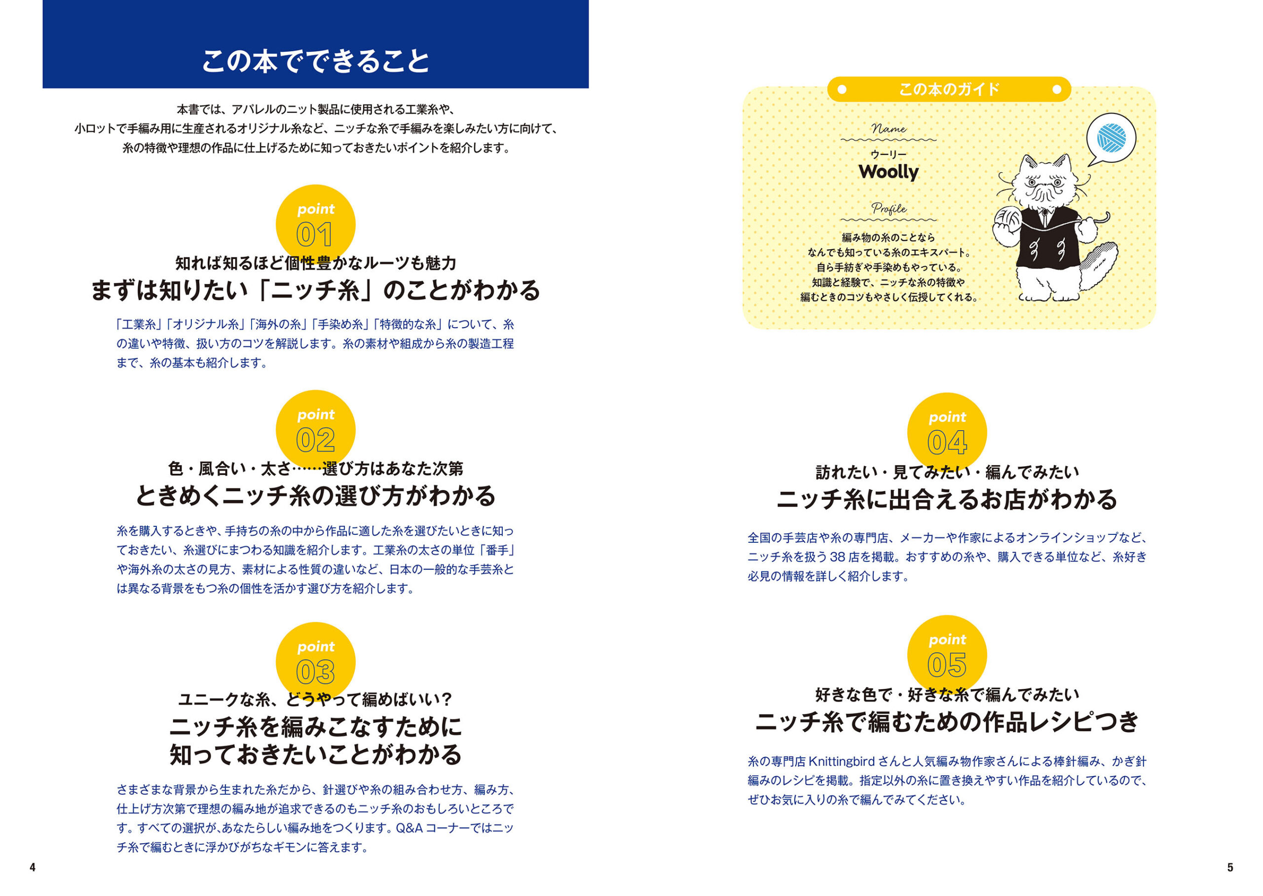 めぐって・編んで楽しむ ときめくニッチ糸BOOK