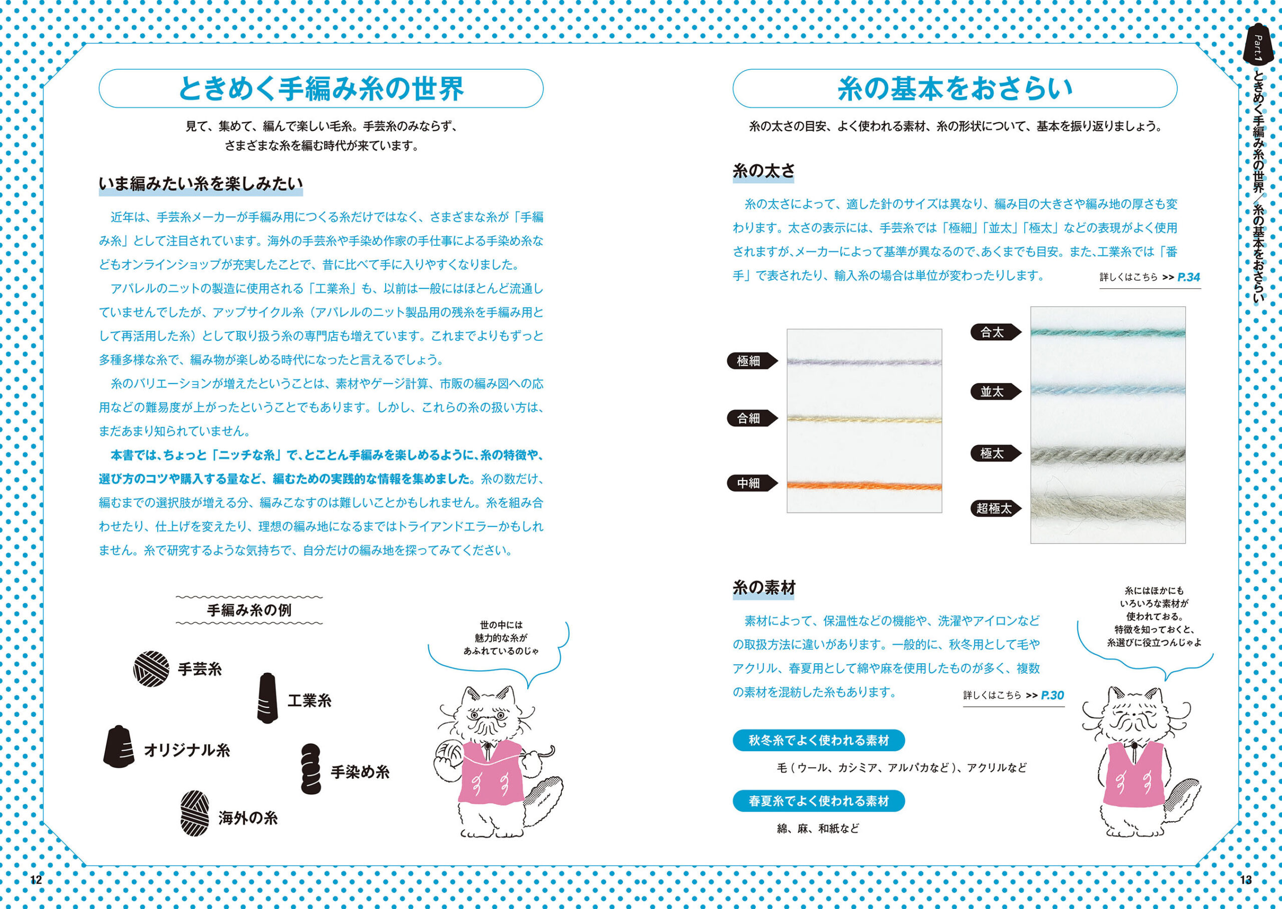 めぐって・編んで楽しむ ときめくニッチ糸BOOK