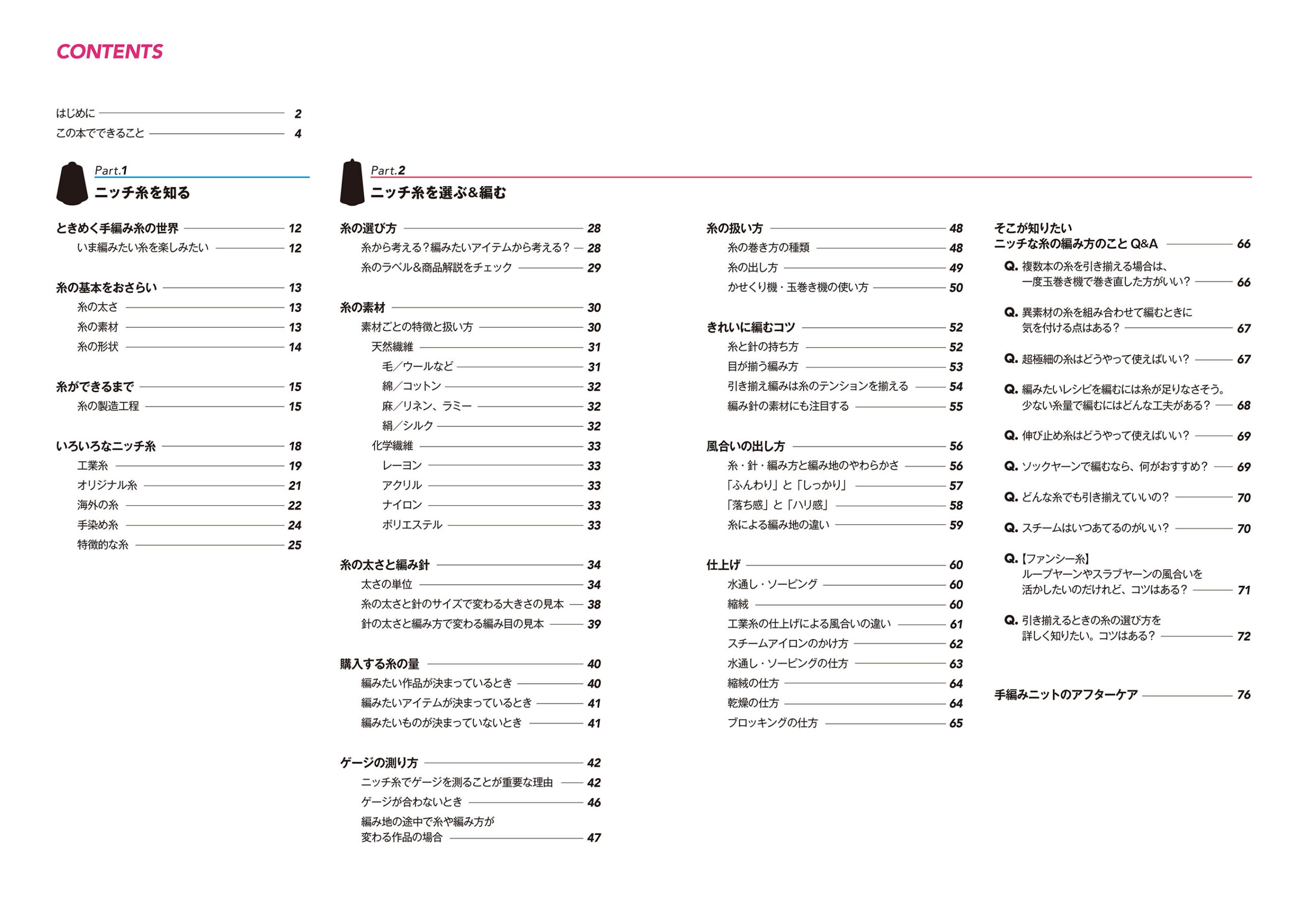 めぐって・編んで楽しむ ときめくニッチ糸BOOK
